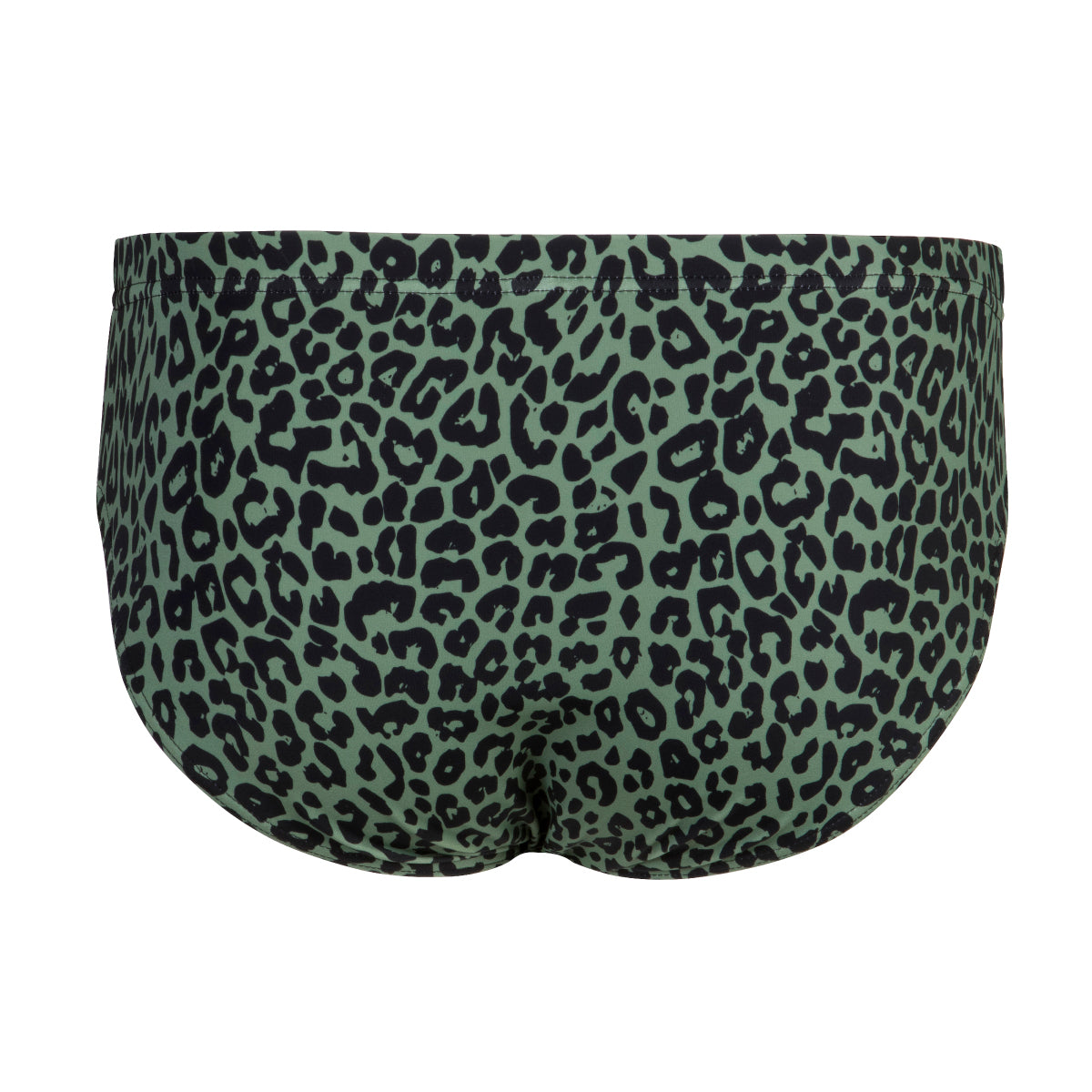 Briefs | Men Olive Leopard Print