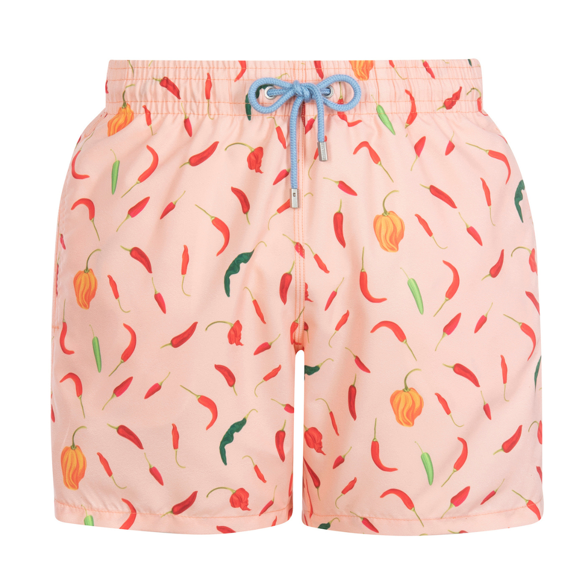 Mid-length Swim Shorts | Chillies / Peach