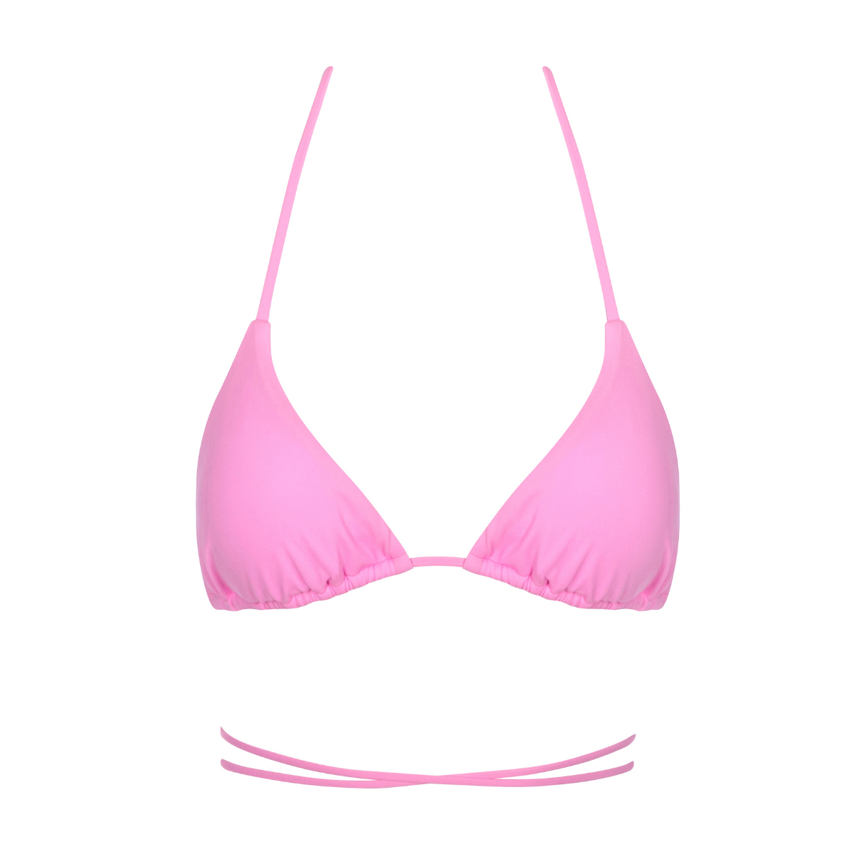 Strappy Bikini Top | Pink
