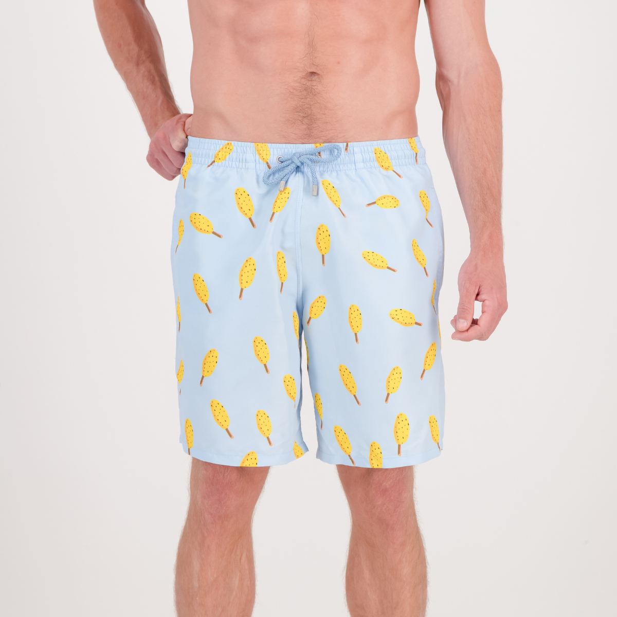 Long Swim Shorts | Lolly / Baby Blue