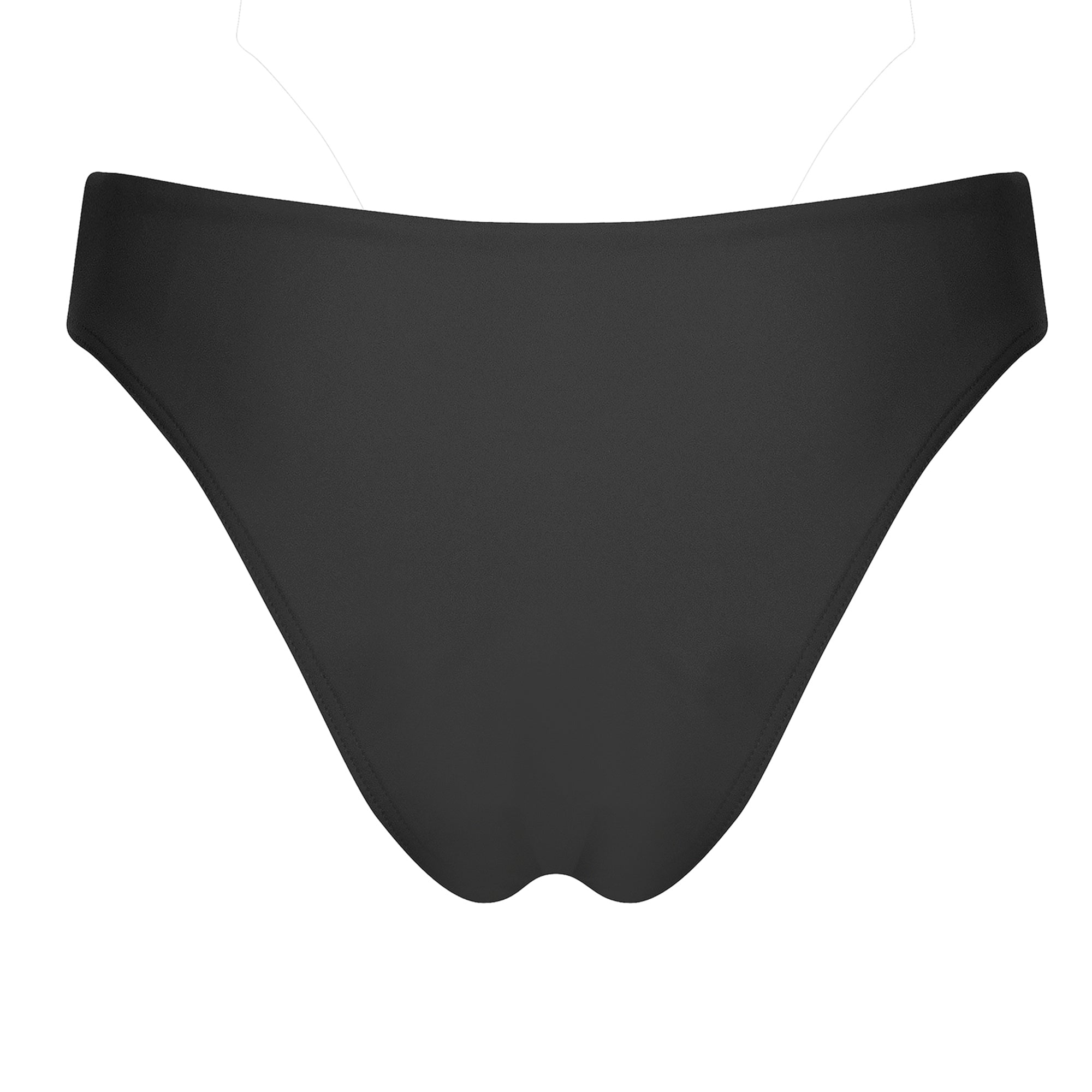 Granadilla Swim Cheeky Bikini Bottoms | Charcoal