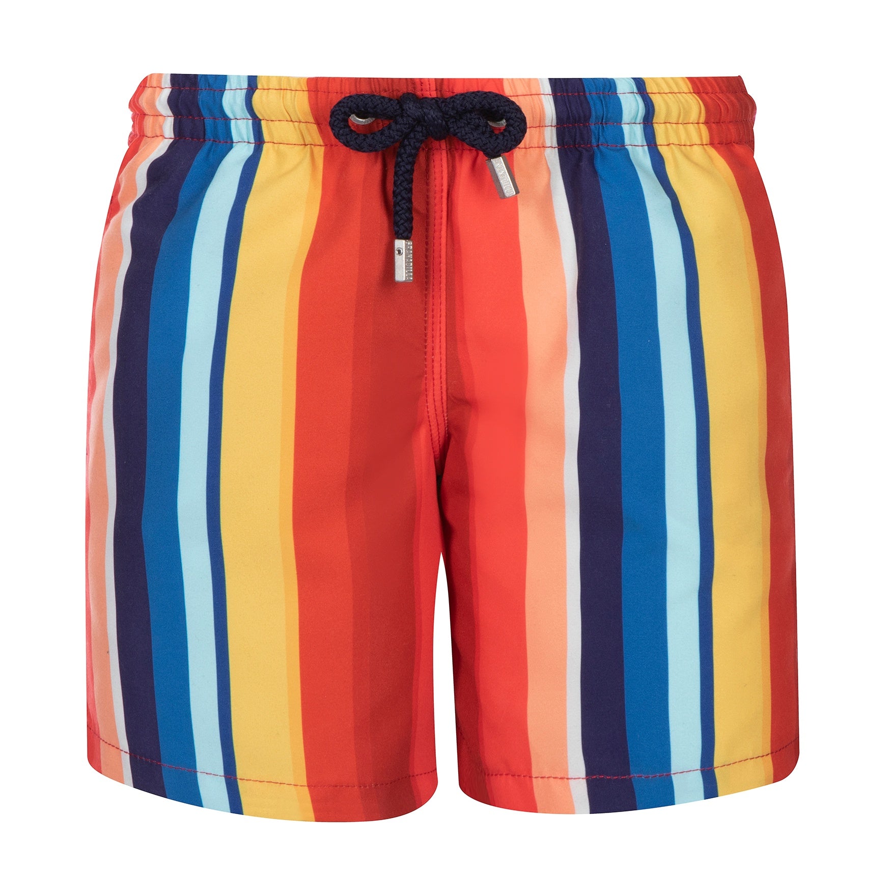 Kids Swim Shorts | Stripes / Tonal
