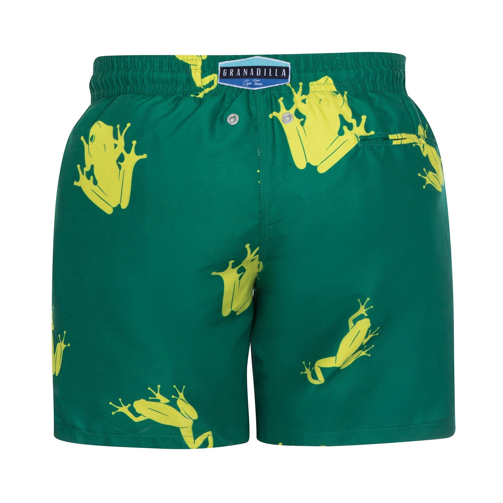 Mid-length Swim Shorts | Frogs / Green