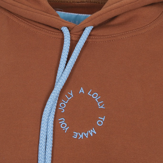 Granadilla Swim Fitted Hoodie | Circle Lolly To Make You Jolly / Amber