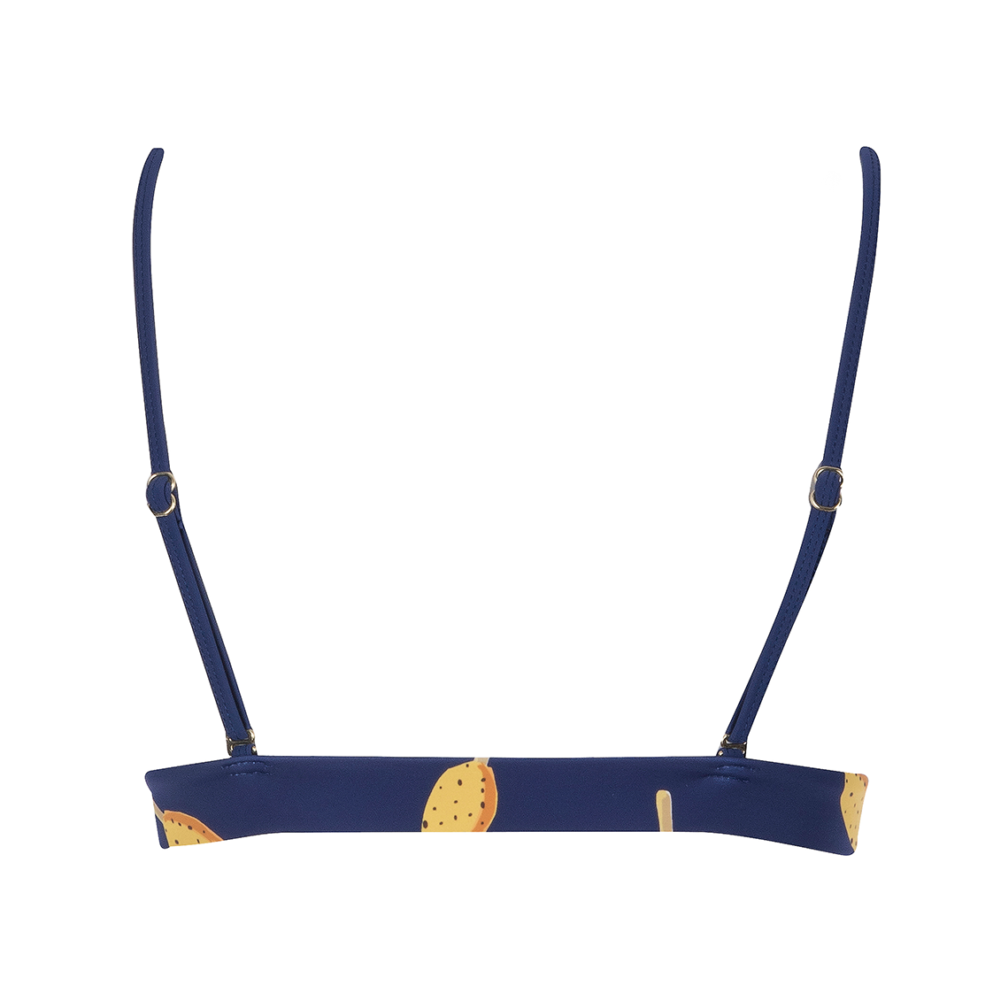 Granadilla Swim Crop Bikini Top | Navy Lollies