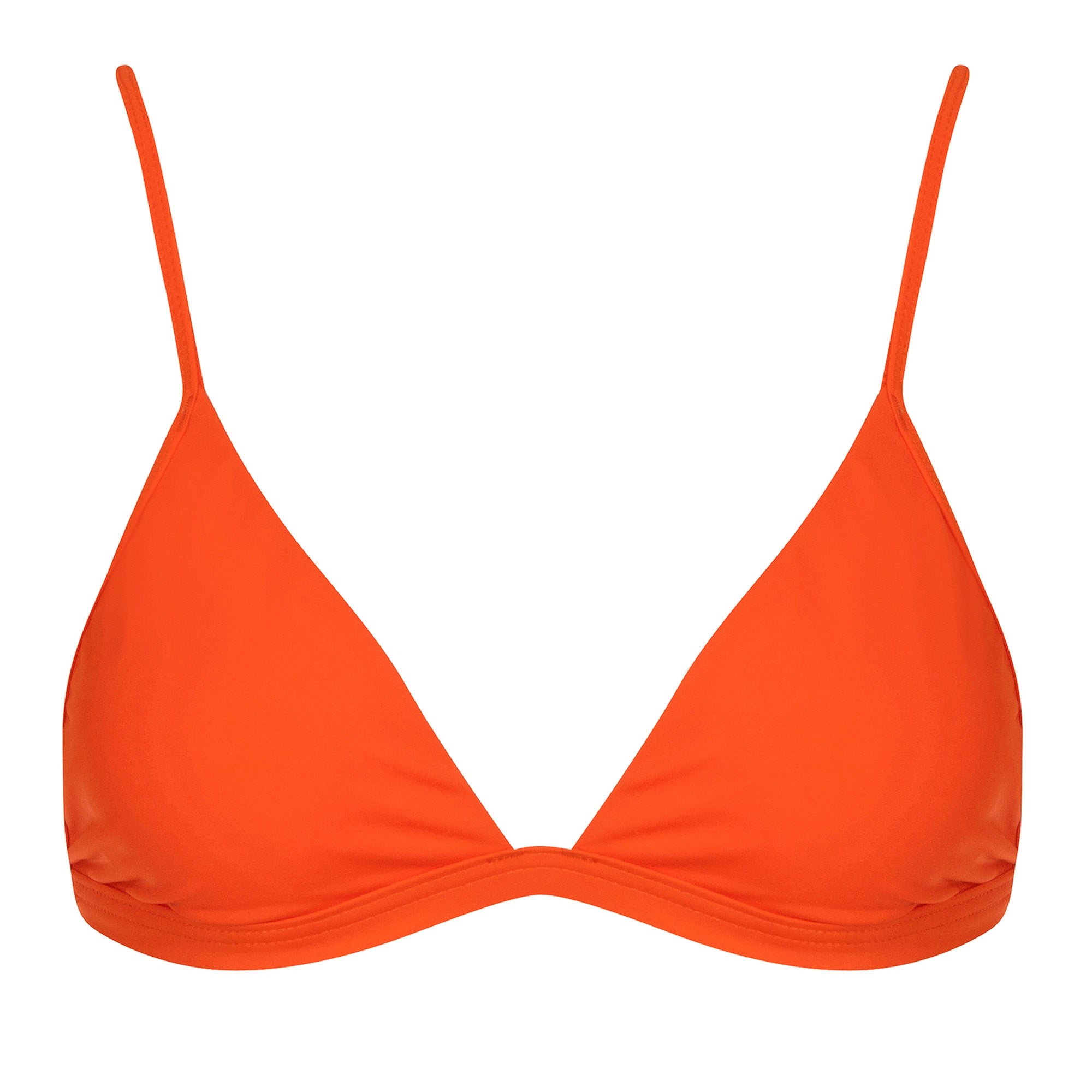 Granadilla Swim Bralette Bikini Top | Sunset Red