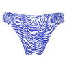 Granadilla Swim Cheeky Bikini Bottoms | Zebra Blue