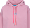 Granadilla Swim Fitted Hoodie | Baby Blue Daisy / Dusty Pink