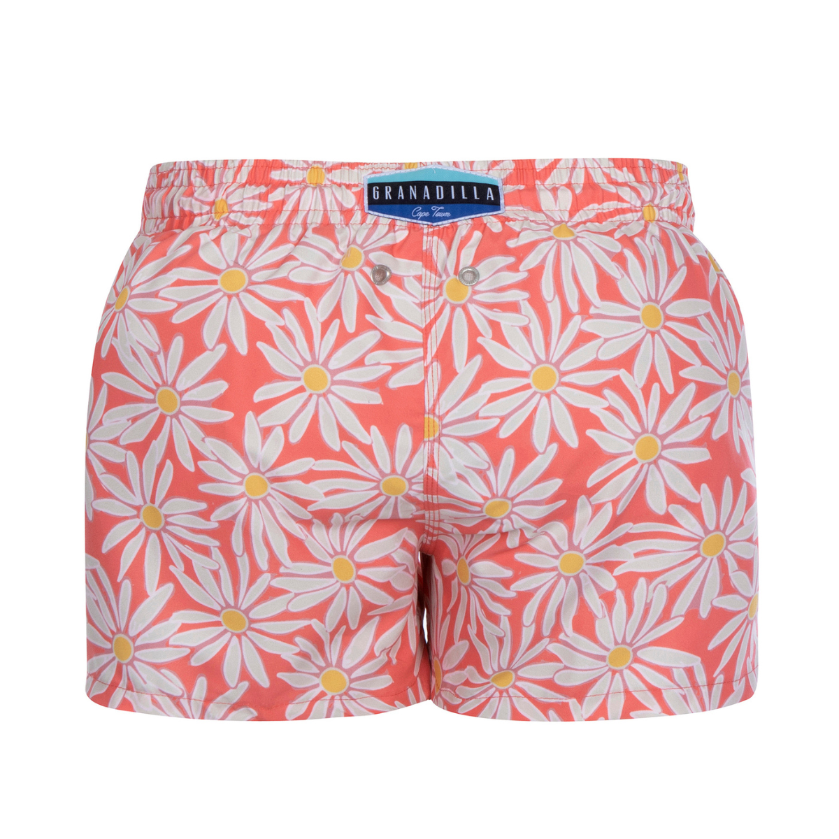 Short Swim Shorts | Daisies / Pink