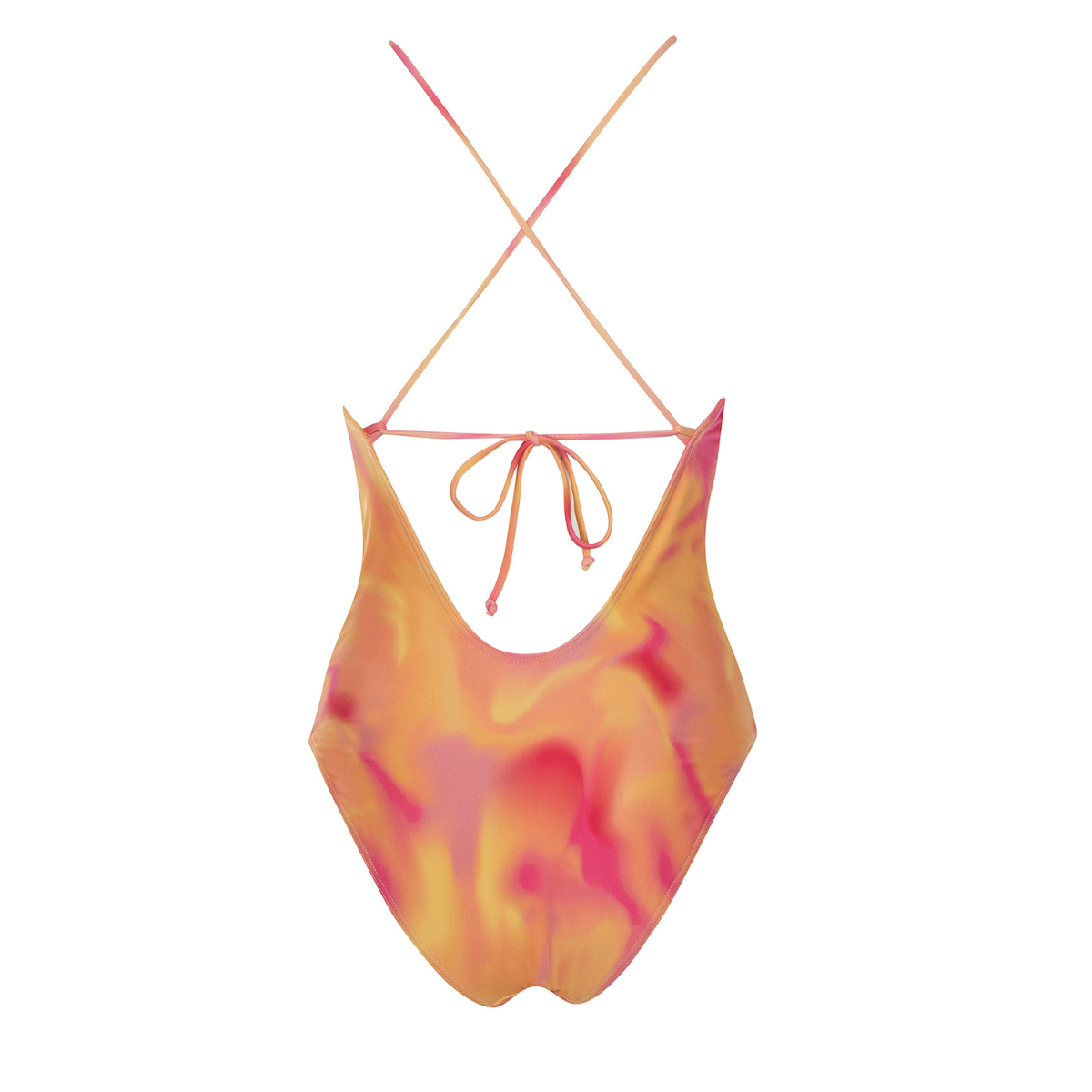 Granadilla Swim Flaming Tie-Dye | Halter Neck